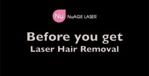 Before you get laser hair removal