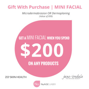 Facial Promo - August 2018 | Microdermabrasion | Dermaplaning