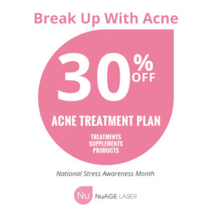 acne plan promotion nuage laser