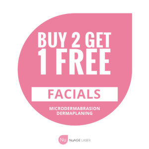 buy 1 get 1 facial promotion