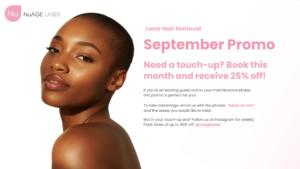 Laser Hair Removal Promo Vancouver